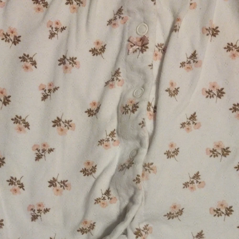 Carter's White and Pink Footie One Piece with Animal Print​​